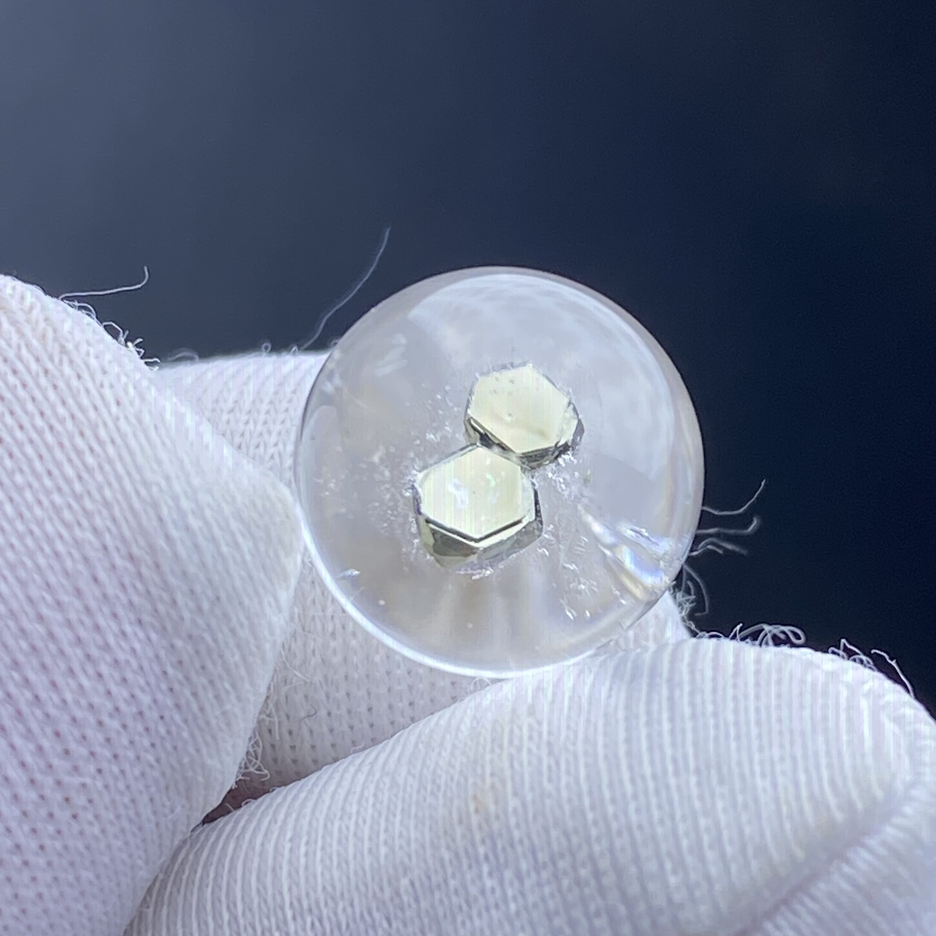 天然水晶包裹体黄铜矿吊坠圆珠DIY水晶单珠饰品项链10.5mm,饰品/流行首饰/时尚饰品新,颈饰,淘宝优惠券,粉丝福利购,淘宝优惠卷