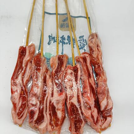 羊肋排串佳蒙缘商用烧烤原切手柄羊肉串烧烤