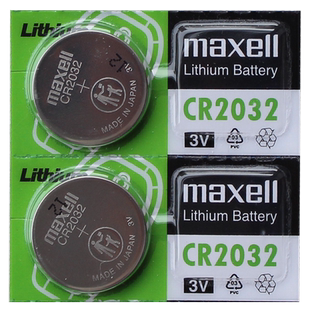 maxell适用Garmin佳明RDP小绿豆蓝牙跑步动态传感器CR1632/2032纽扣电池fenix3飞3 920xt蓝牙心率带监测器630