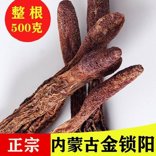 整根锁阳个阿拉善金锁阳片不老草肉苁蓉玛卡回春草川断覆盆子泡酒
