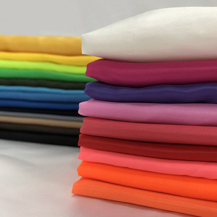 彩旗布料箱包服装里料里衬 剪彩大红花绸布 婚庆用品 遮灰防尘布