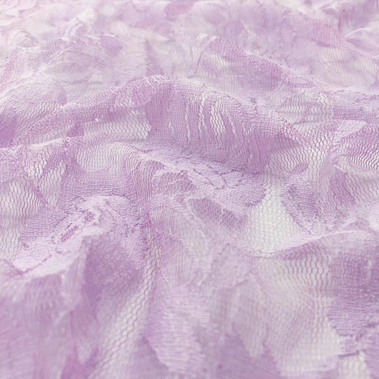 蕾丝布料微弹玫瑰网纱面料婚庆婚礼窗帘辅料纱幔背景短裙服装布料