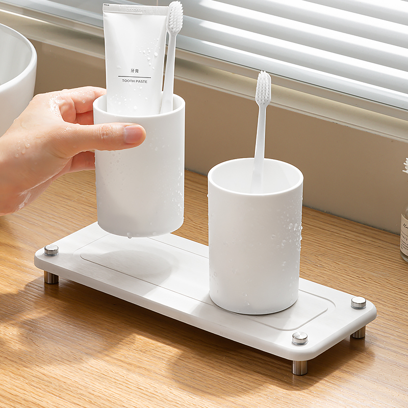 dehub洗漱台硅藻土置物垫