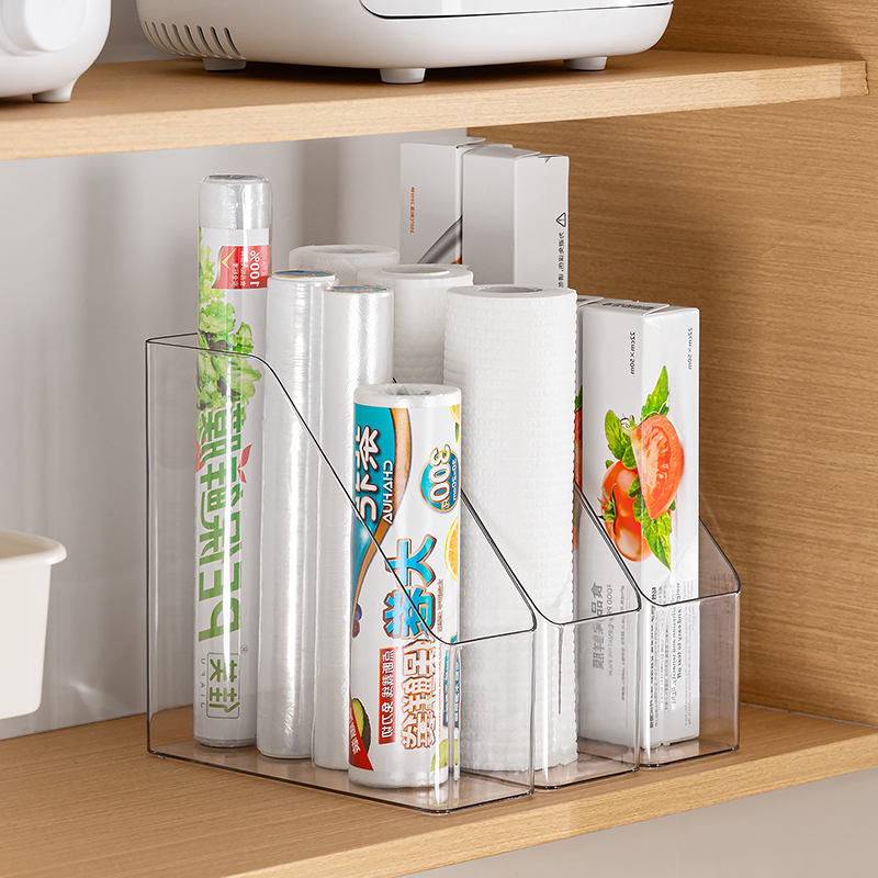 保鲜膜袋收纳盒厨房用纸密封袋