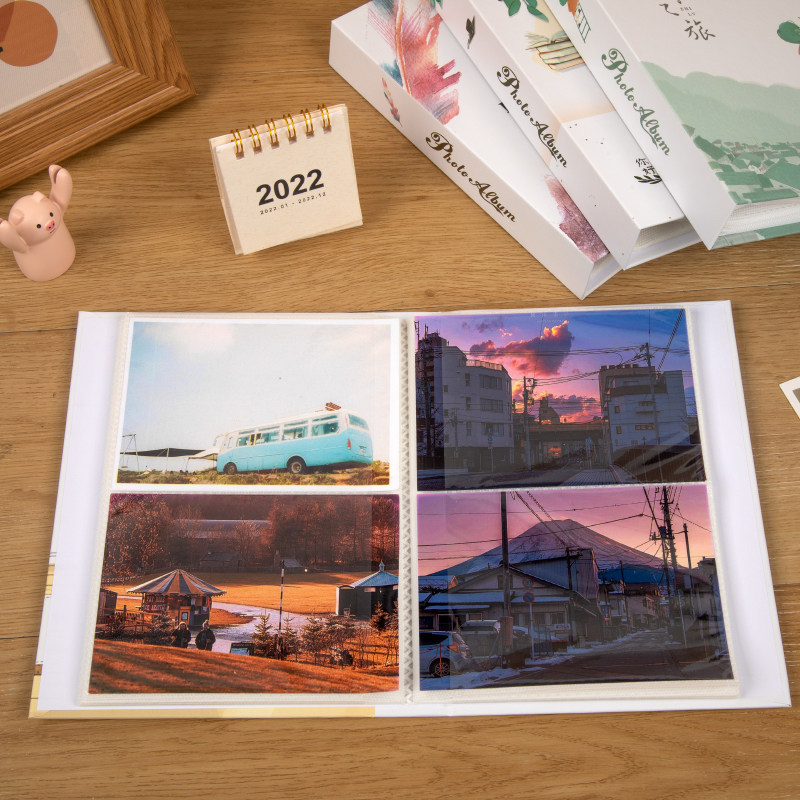 过塑5寸200张相册本 五寸照片收纳册家庭儿童纪念册小本相薄像册