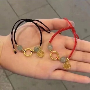 礼物手绳 手工编织绳串手链设计时尚 S317爆款 情侣手绳合集新中式