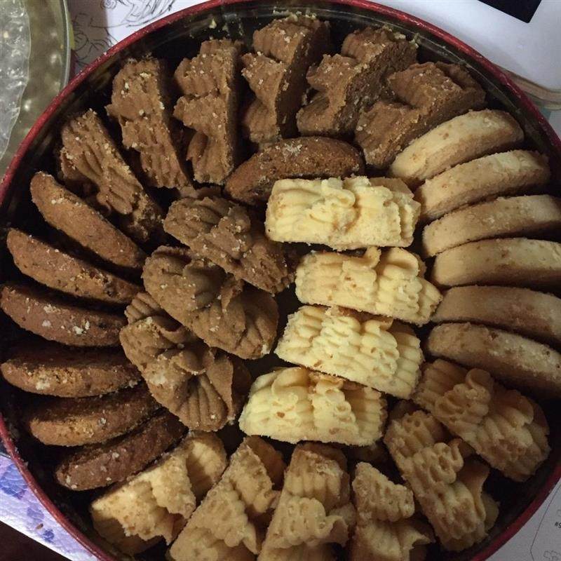 聪明小熊曲奇香港珍妮曲奇聪明小熊曲奇手工饼干四味4Mix小盒320g