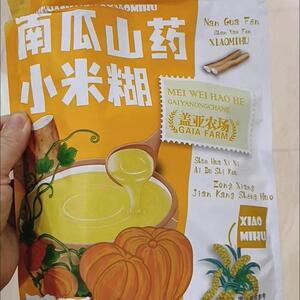 盖亚农场南瓜山药小米糊300g独立小包...