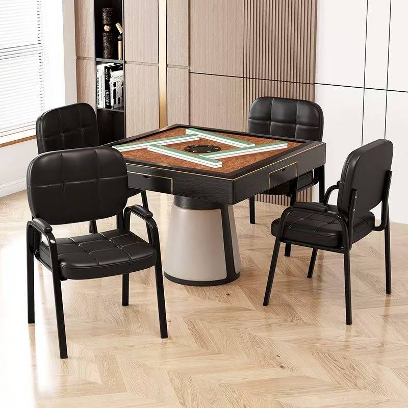 椅子带扶手电脑椅久坐舒服麻将椅