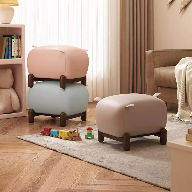 轻奢凳子换鞋门口软包沙发网红创