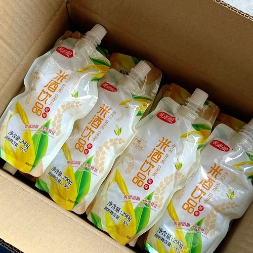 亲亲酿米酒饮品原味290g*5袋醪糟