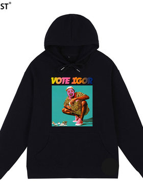 Golf Wang连帽卫衣泰勒Tyler The Creator造物主Vote Igor男女Ins