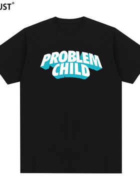 Child Problem嘻哈Golfwang潮牌英文hip hop字母短袖T恤男女