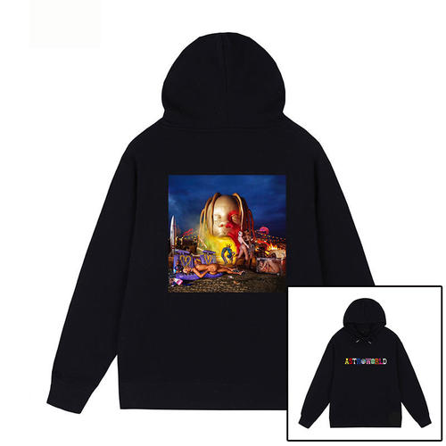 TravisScott嘻哈连帽卫衣
