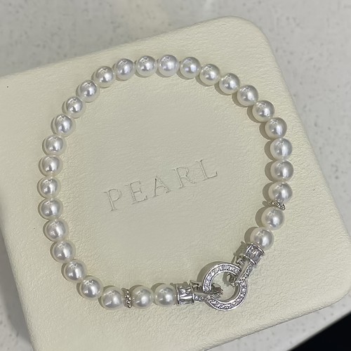 2025年新款极光无暇淡水珍珠手链