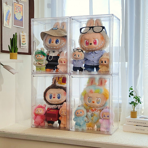 拉布布大娃前方高能rock展示盒