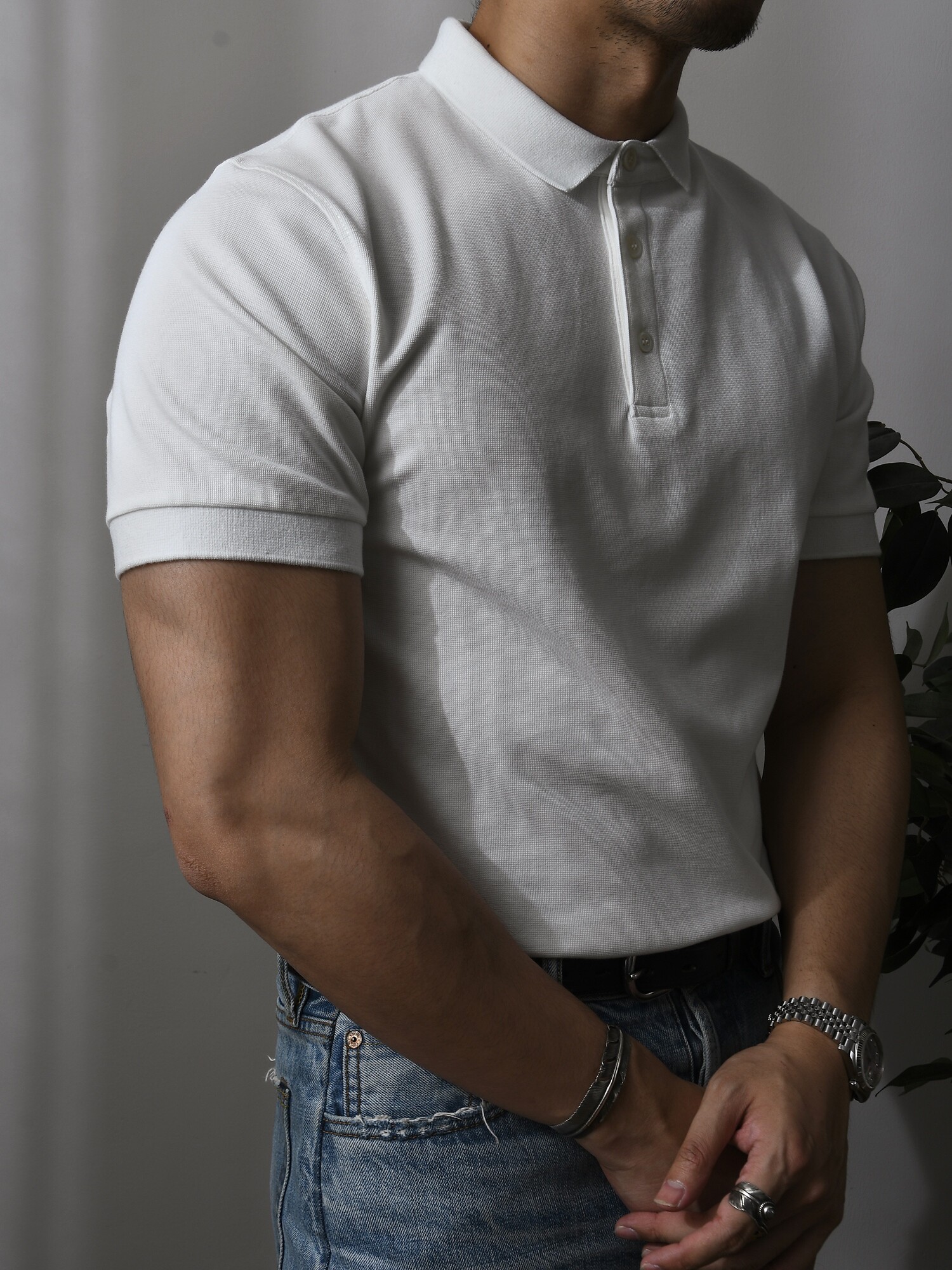 BASIC POLO SHIRT SHORT SLEEVE LAPELS MENS T-SHIRT BUSINESS COMMUTE AMERICAN RETRO SUMMER