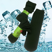 男袜夏季 薄袜子竹棉丝袜大码 防臭耐磨短筒军绿色运动袜ins潮商务