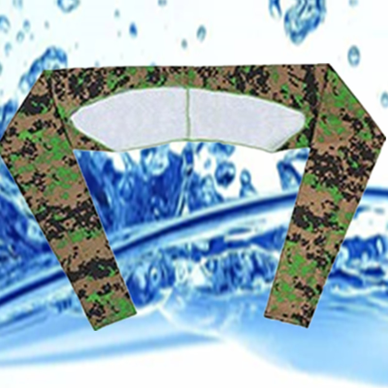 连肩袖套男女通用迷彩户外骑行