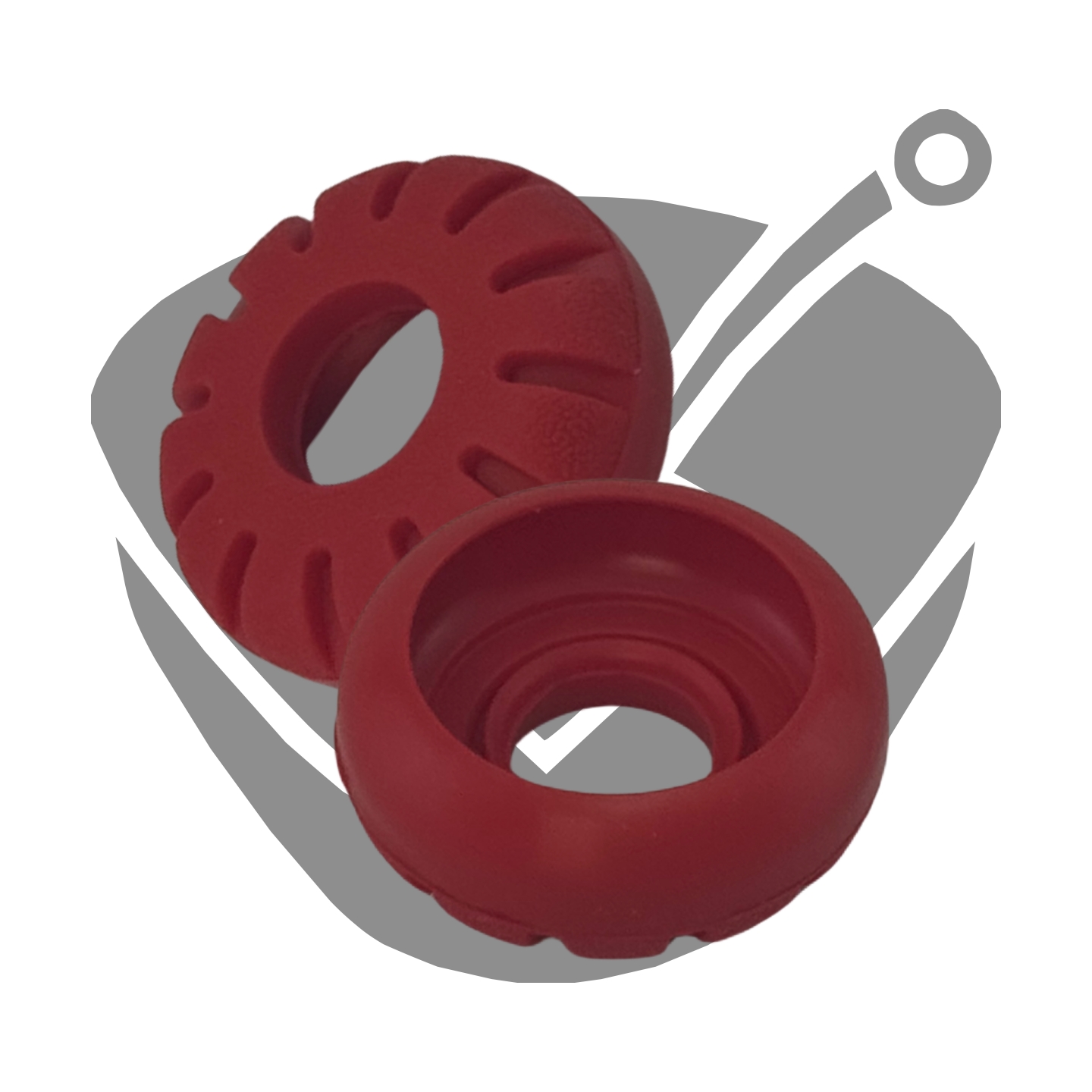 毅挚棒垒球 WHOSA 棒球打击棒尾减震套 硅胶 打击辅助器