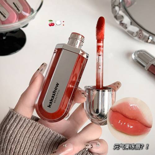 镜面锁光唇釉清透水光滋润保湿纯欲嘟嘟唇秋冬氛围感素颜显白口红