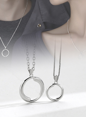 鲁伯特之泪情侣项链锁骨链气质轻奢小众百搭ins风七夕情人节礼物