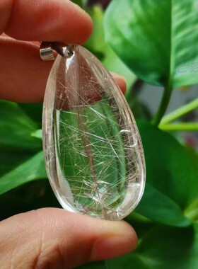 非常别致的天然包体水晶 包体很有未来感超炫酷 大自然的鬼斧神工