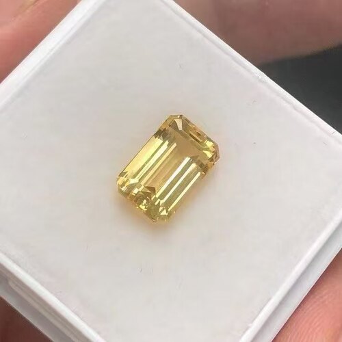4.2ct天然巴西帝王帝皇托帕石 高精切精品裸石戒面 首饰级可收藏
