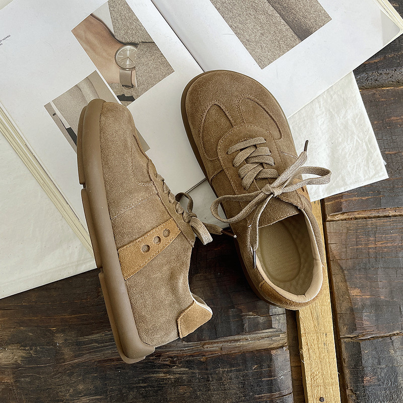 踩屎感文艺德训鞋丑萌勃肯鞋女鞋