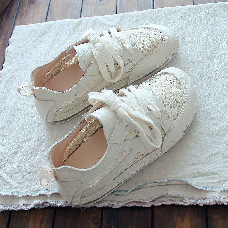 原创手工牛皮真皮单鞋