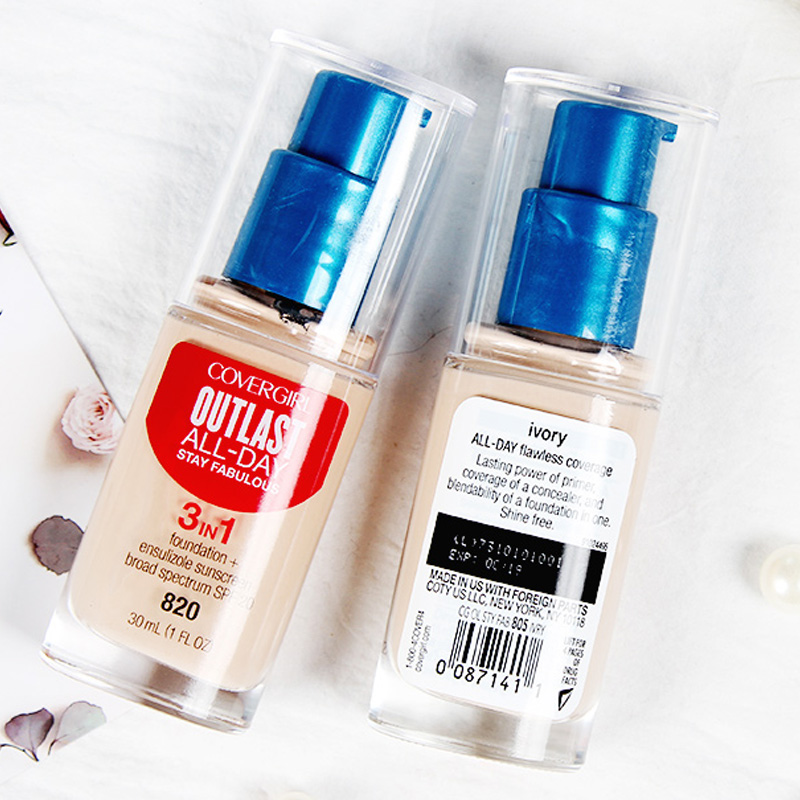 ÏÖ»õÃÀ¹úcovergirl·âÃæÅ®ÀÉ ÈýºÏÒ»·Ûµ×Òº²»ÍÑÉ«³Ö¾ÃÕÚ覿ØÓͰüÓÊ