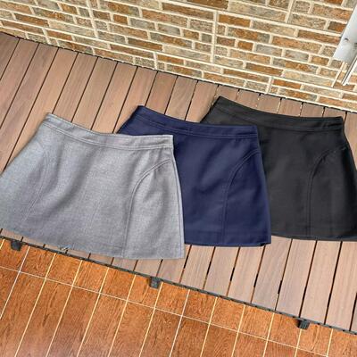 peace owners2025春夏韩版通勤简约百搭休闲纯色高腰A字半身短裙