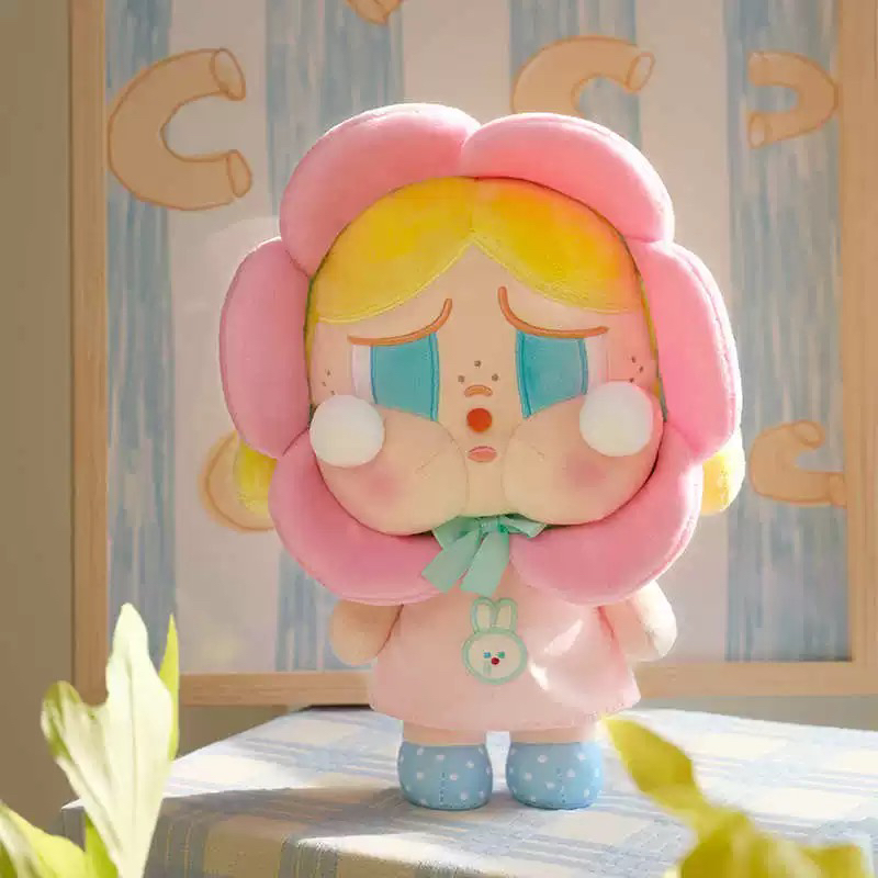 CRYBABY悲伤俱乐部系列毛绒公仔POPMART泡泡玛特可爱哭娃玩具礼物