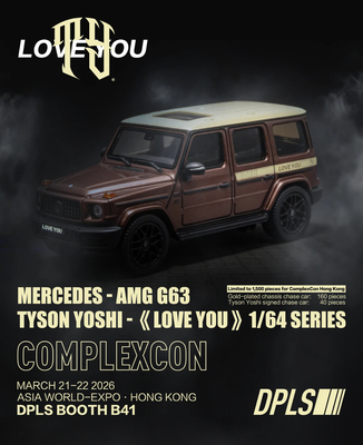 Tyson yoshi love you系列收藏级1：64 AMG G63车模