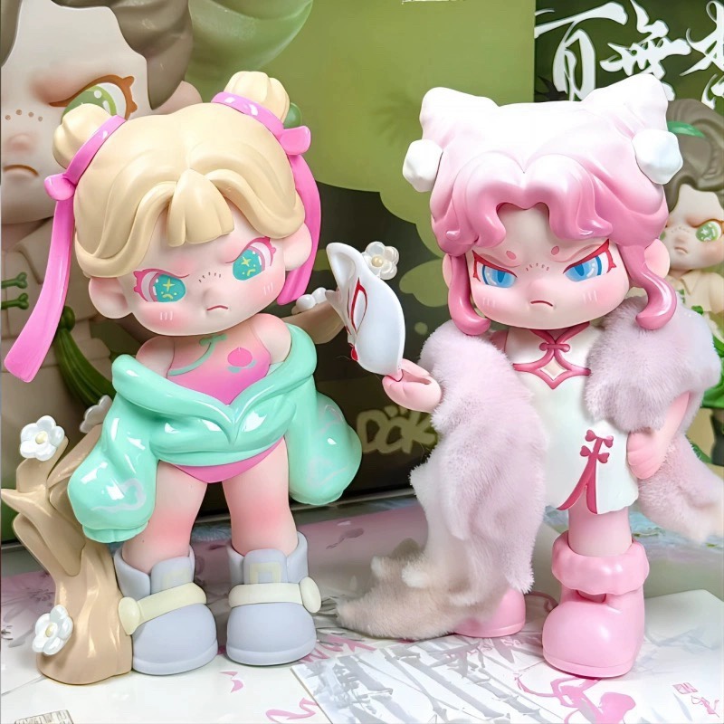 正版 Dora百无禁忌盲盒五代潮玩手办可爱公仔女生日礼物玩具摆件