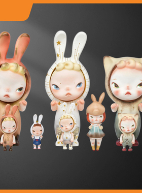 Sooya Denim ban吊卡月光停留的时间六周年个展限定潮玩艺术手办