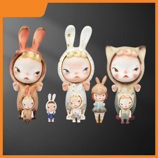 时间六周年个展限定潮玩艺术手办 ban吊卡月光停留 Sooya Denim