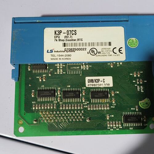 议价LS K3P-07CS CPU模块V2.7版本支持7K步可维修