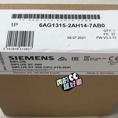 议价6AG1315-2AH14-7AB0 6AG1 315-2可维修