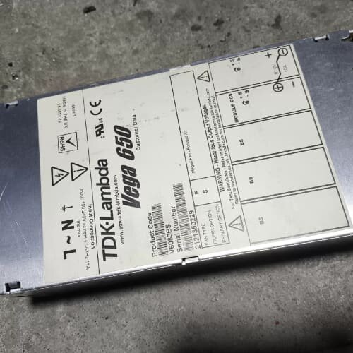 议价TDK-LAMBDA Vage 650 V6083BS可维修