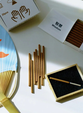 边顶BOUNDLESS纯植物香薰火柴口袋线香自然手作藏香松缓瑜伽套装