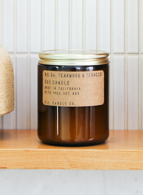 【大罐204g】pfcandleco手工大豆蜡木质调小众风香薰马嘉祺同款