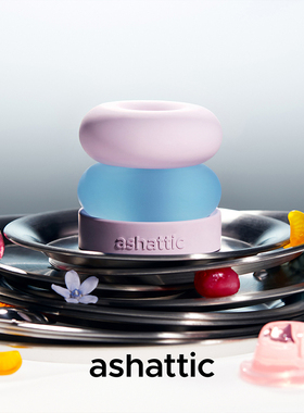 Ashattic甜甜圈香薰蜡烛增香卧室持久造型创意扩香摆件新年礼物