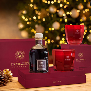 意大利DrVranjes香薰礼盒红酒贵族香氛蜡烛无火藤条新年礼物drv