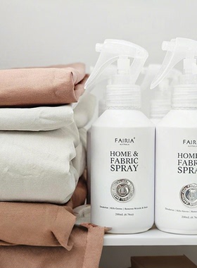 澳洲Fairia妃芮娅衣物织物香氛喷雾持久留香祛皱防静电去异味除味