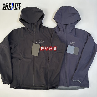 24款 Arcteryx始祖鸟 Hoody 户外软壳加绒保暖连帽男夹克 GAMMA