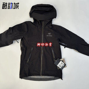 Arcteryx始祖鸟Beta系列 LT Jacket纯色休闲连帽硬壳防水夹克男款
