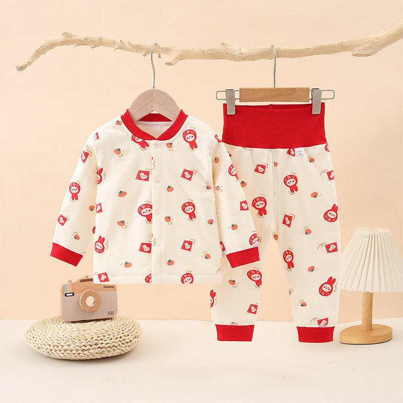 宝宝棉衣A类纯棉加厚套装高腰护肚无骨棉服男女儿童保暖内衣套装,童装/婴儿装/亲子装,套装,淘宝优惠券,粉丝福利购,淘宝优惠卷