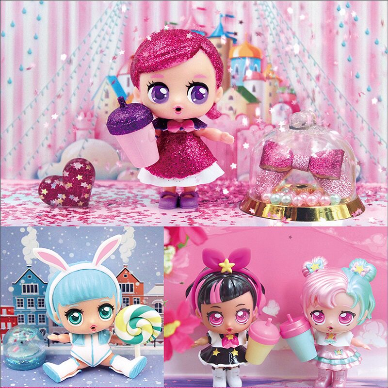亿奇惊喜猜猜乐猜拆乐公主拆拆球女孩娃娃忆奇拆lol盲盒女孩玩具