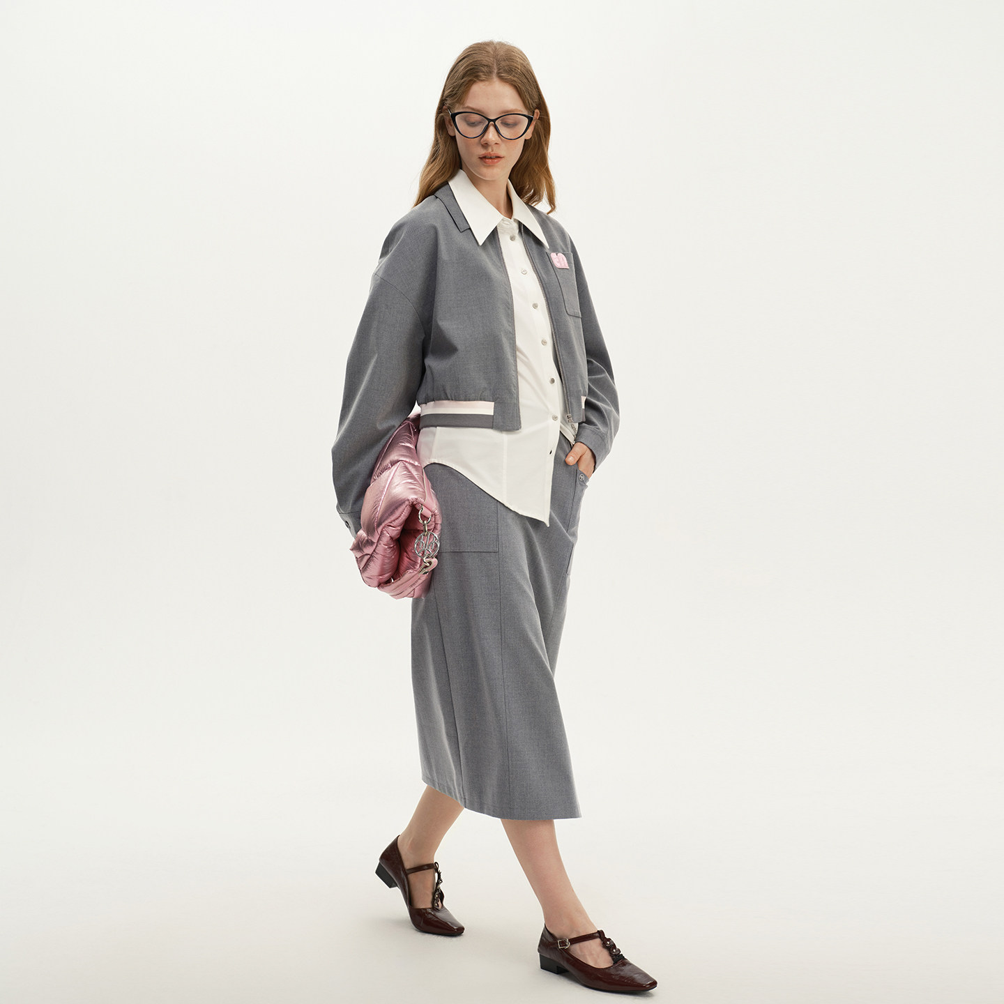 艺之卉包裙极简风半身裙